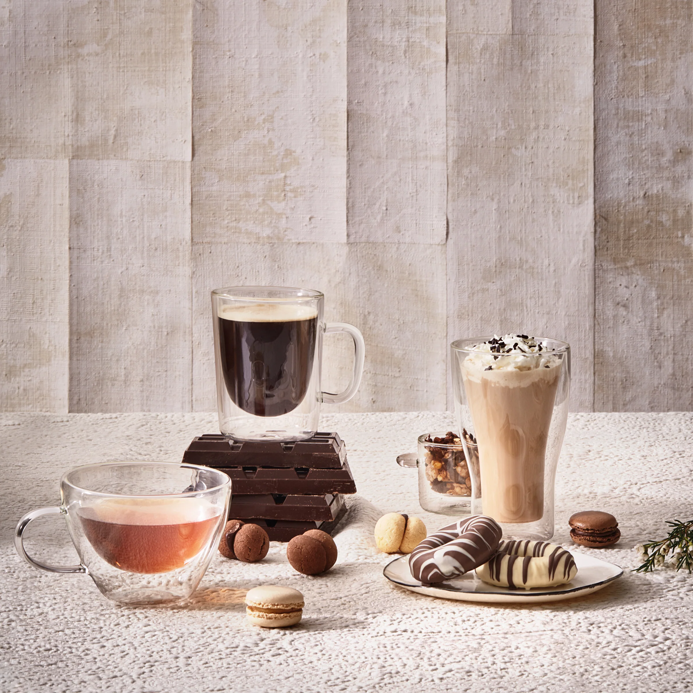 Thermic Glass 11.5oz Latte Macchiato Glasses (Set of 2)