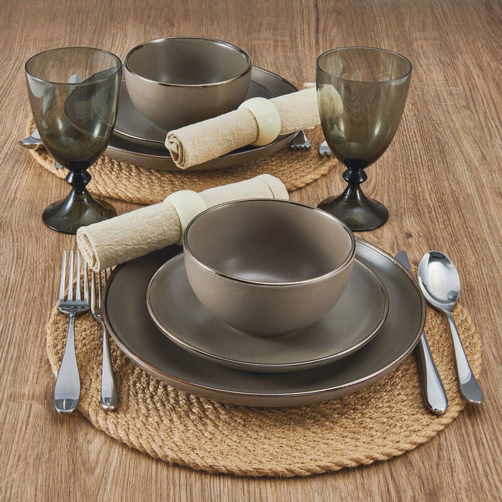Hadlee 12 Piece Dinnerware Set, Service for 4