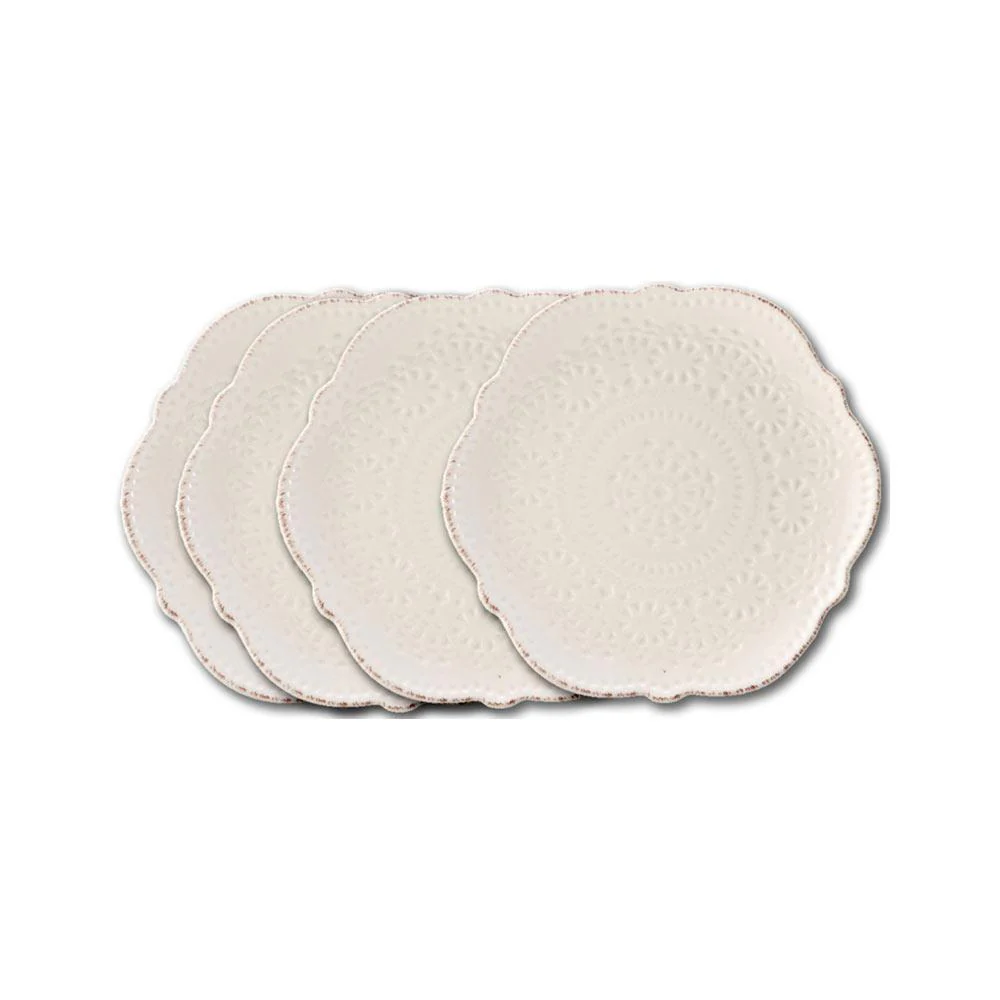 Chateau Cream Set of 4 Salad Plates
