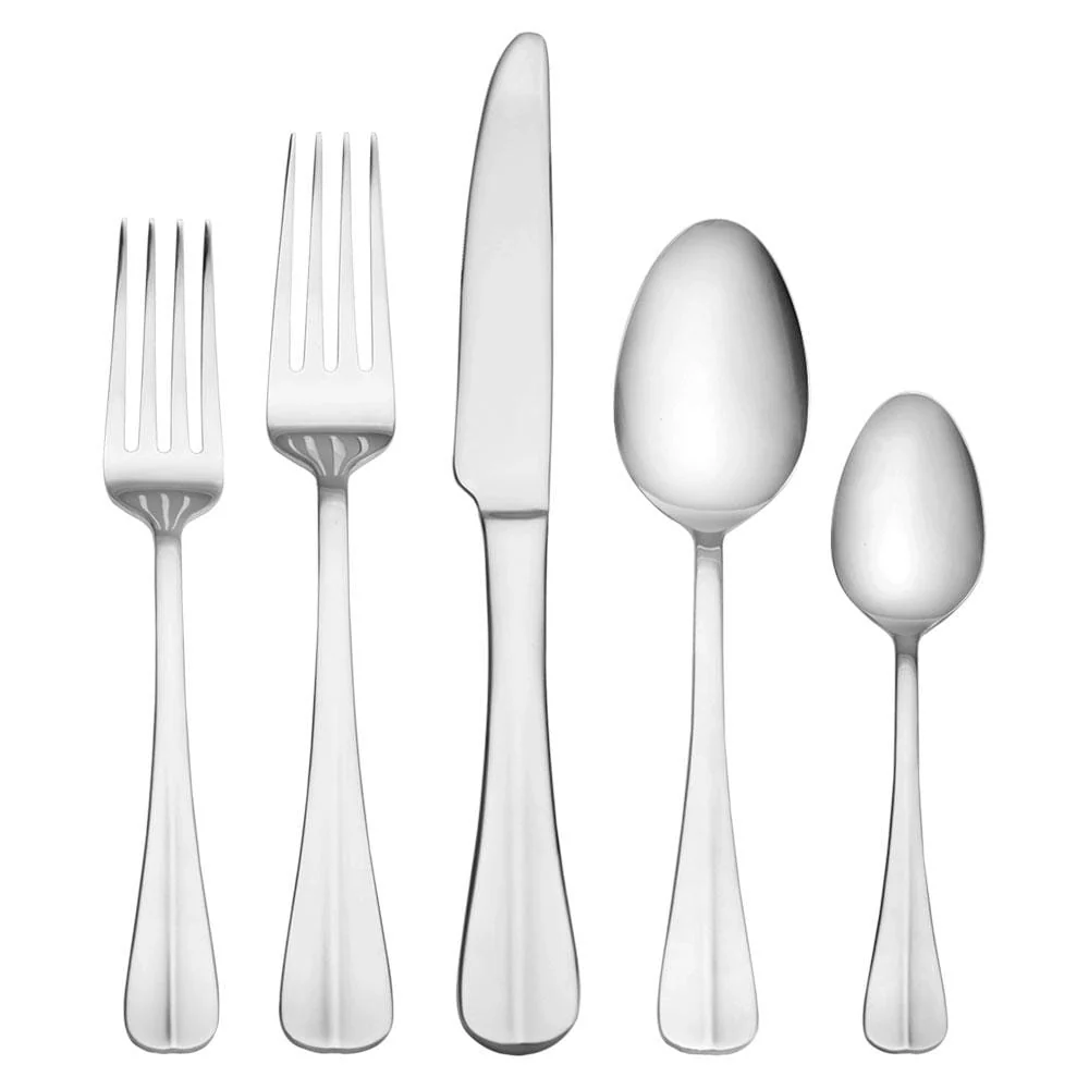 Simplicity 53 Piece Flatware Set, Service for 8
