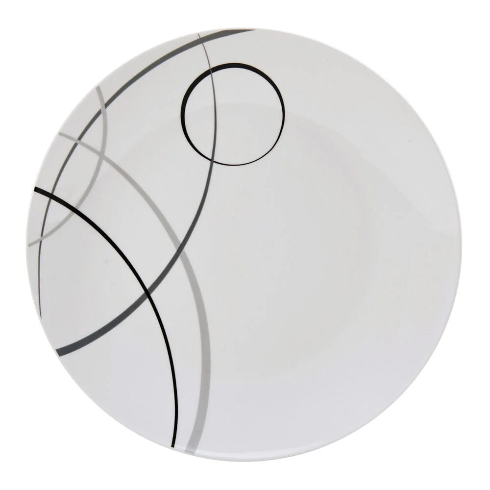 Circles 18 Piece Dinnerware Set, Service for 6