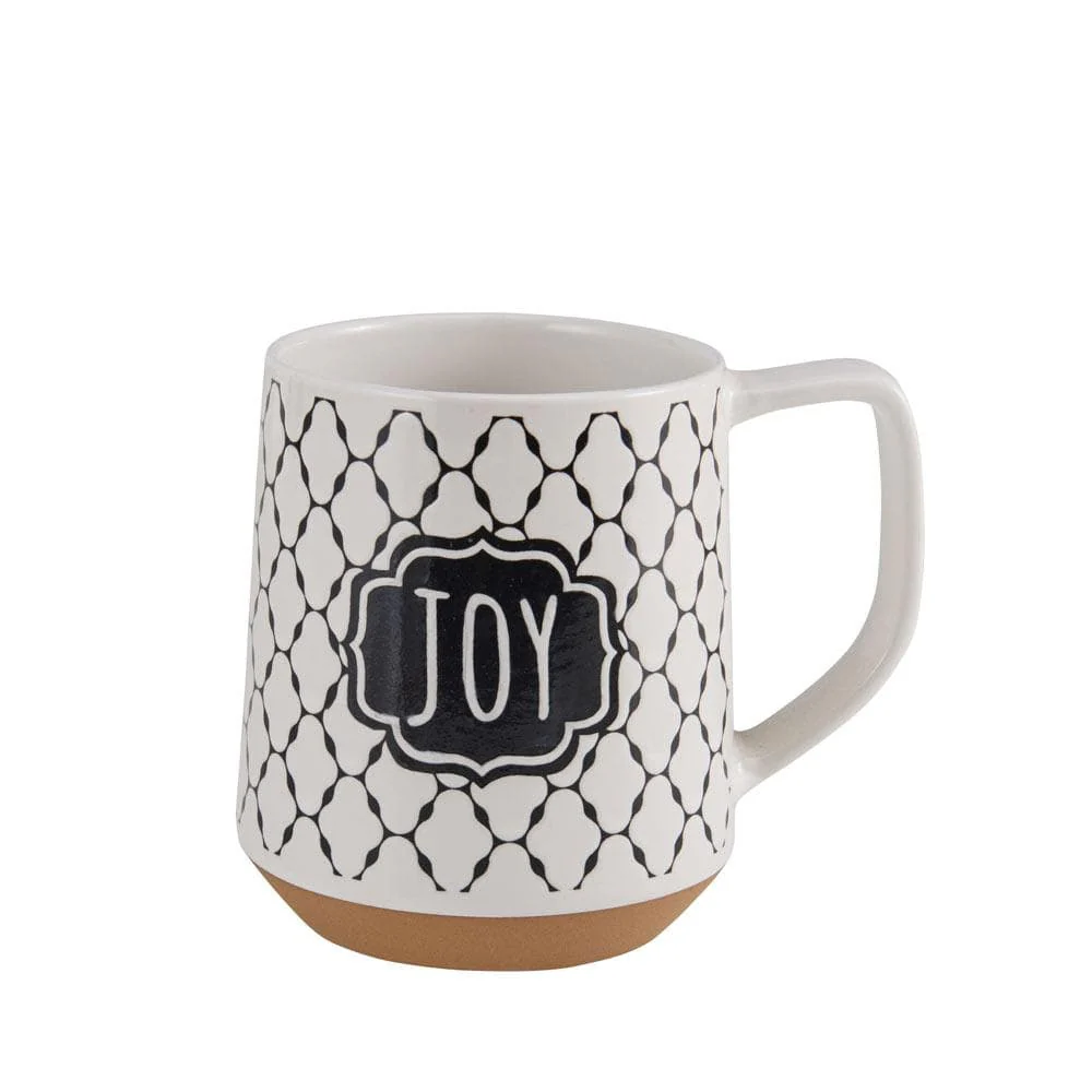 Sentiment Lattice Set of 6 Mugs, Assorted