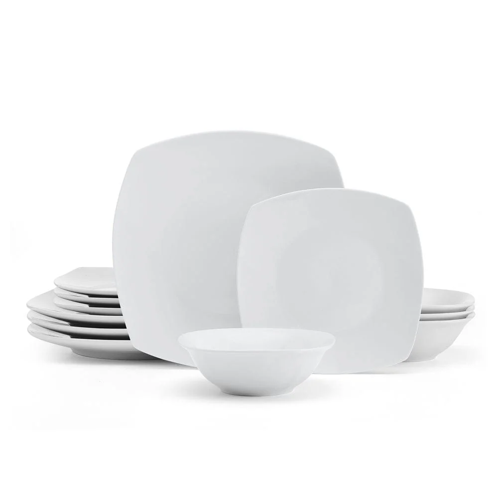 Tara 12 Piece Dinnerware Set, Service for 4
