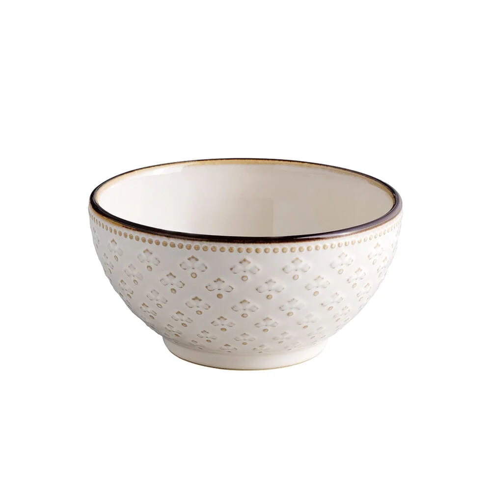 Joanne White Cereal Bowl