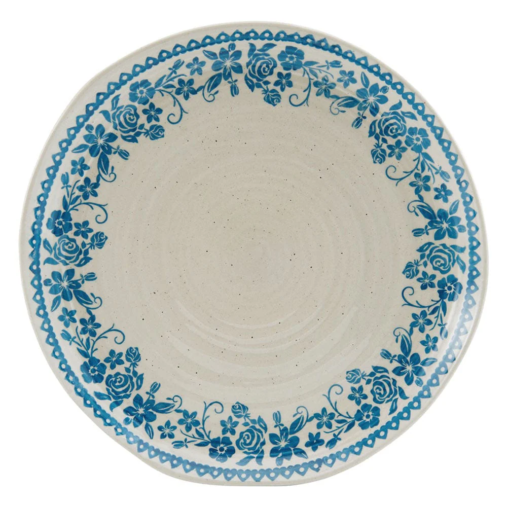 Hayden Blue 12 Piece Dinnerware Set, Service for 4