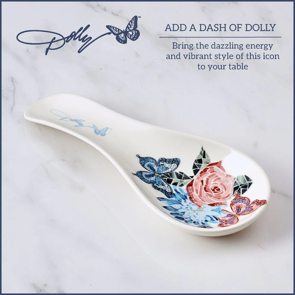 Dolly Parton Butterfly Spoon Rest