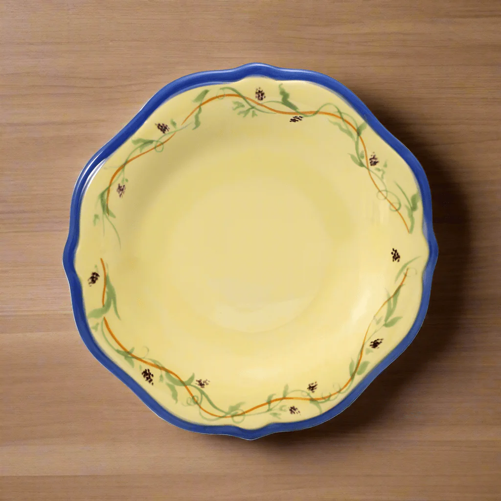 Pistoulet® Salad Plate with Blue Band