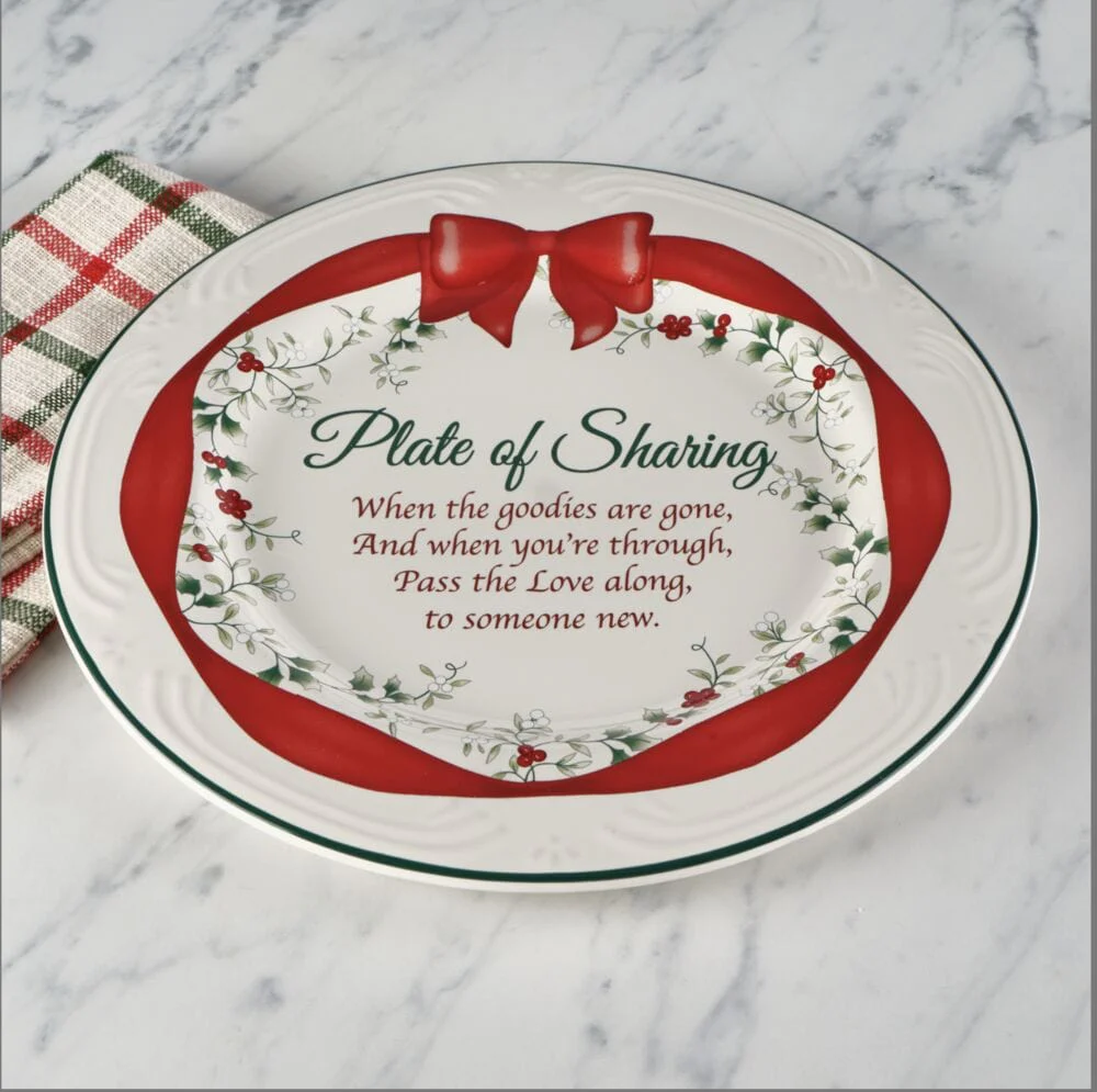 Winterberry® Ribbon Sharing Plate