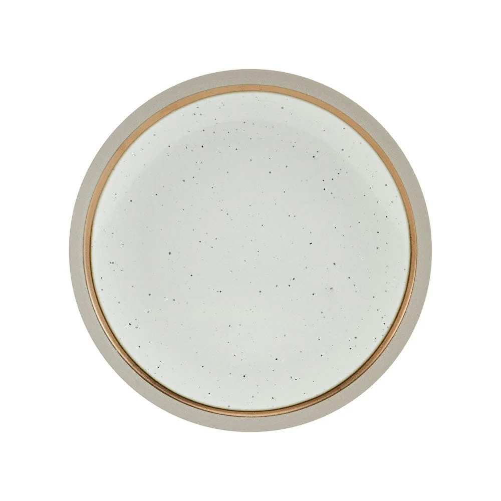 Ezra Taupe 16 Piece Dinnerware Set, Service for 4