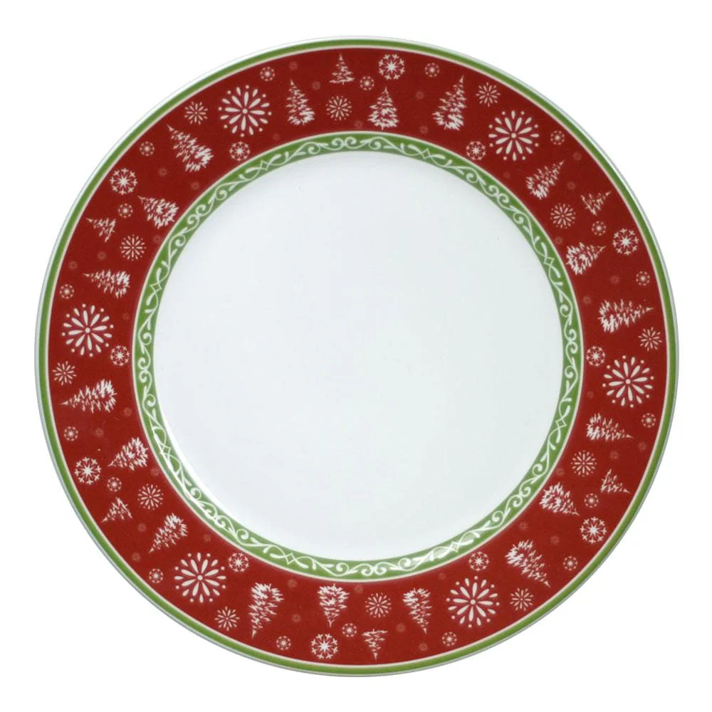 Dancing Snowflakes Dinnerware Set