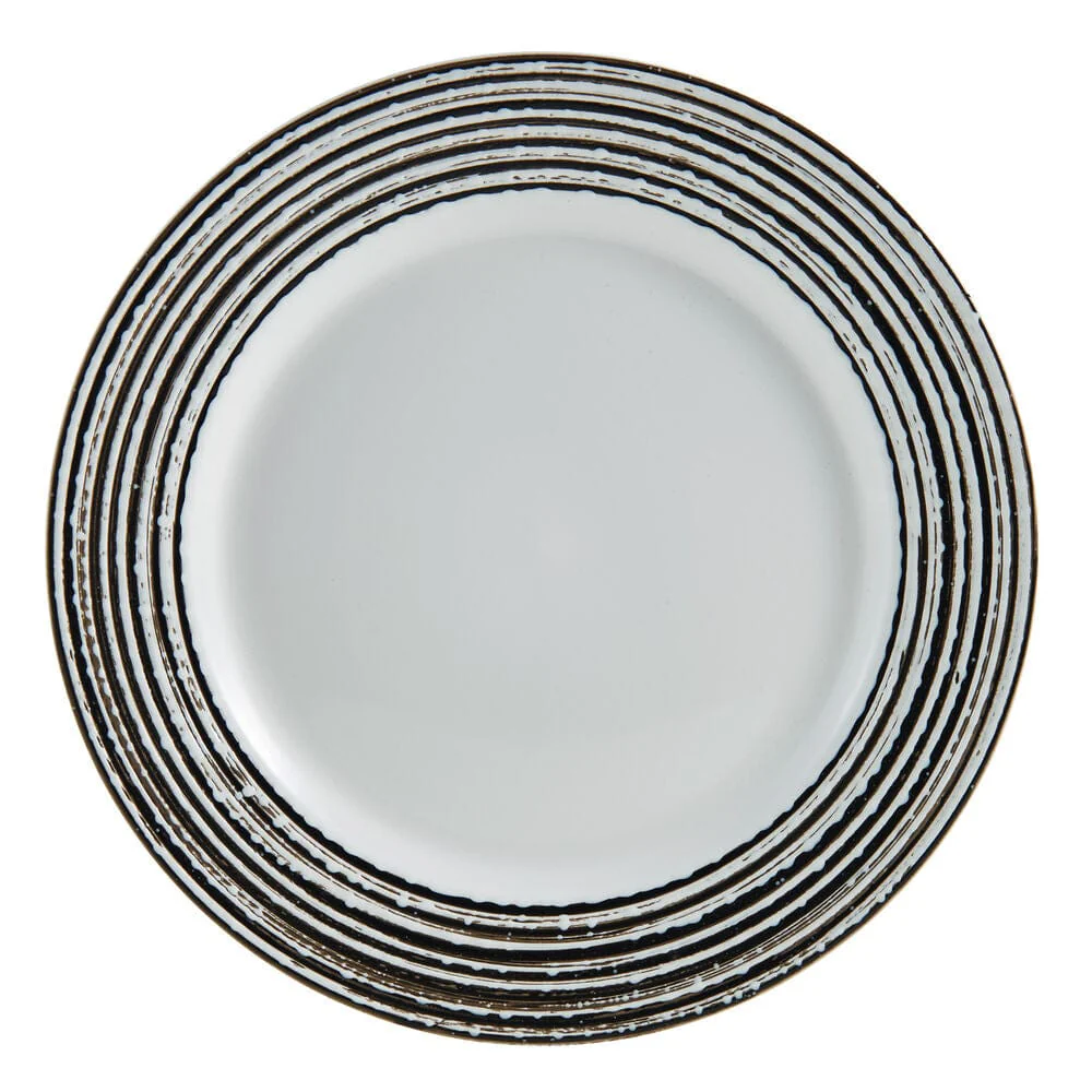 Bryson White 16 Piece Dinnerware Set, Service for 4