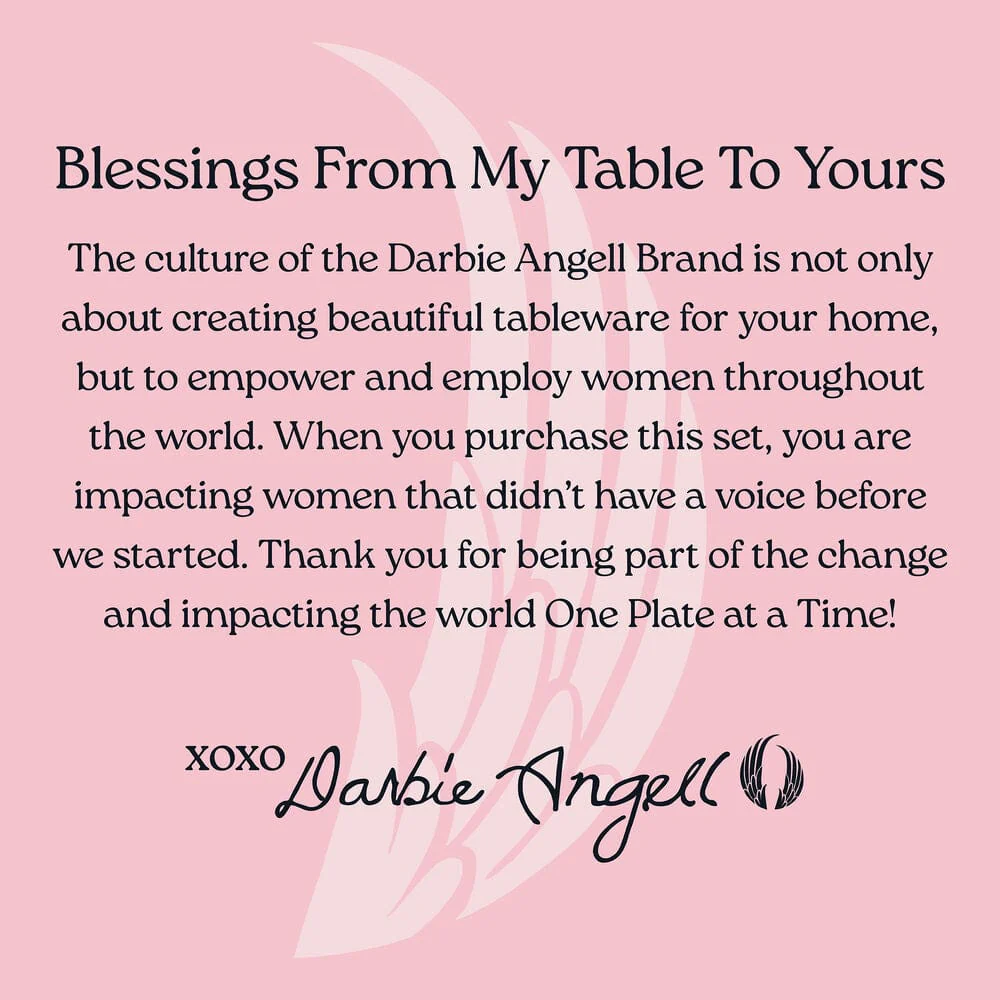 Darbie Angell Golden Charm Metallic 12 Piece Dinnerware Set, Service for 4