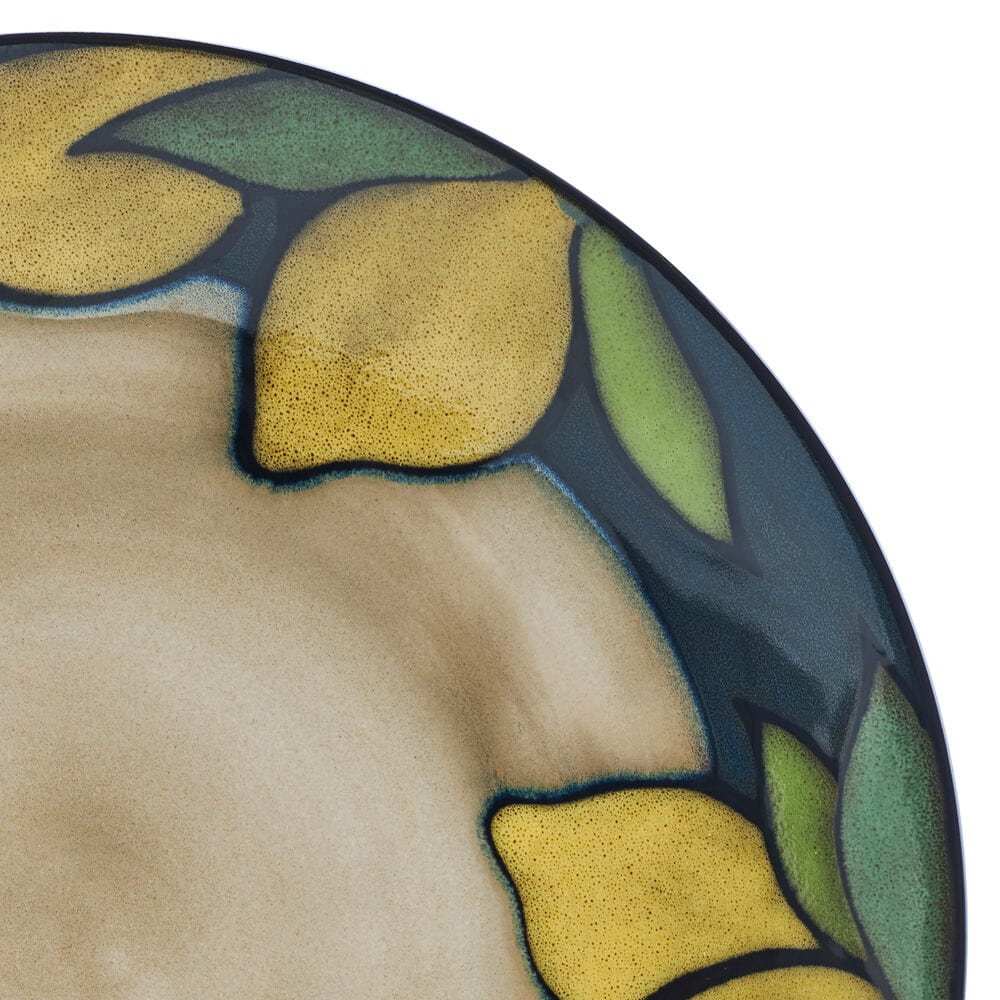 Painted Lemons 12 Piece Dinnerware Set, Service for 4