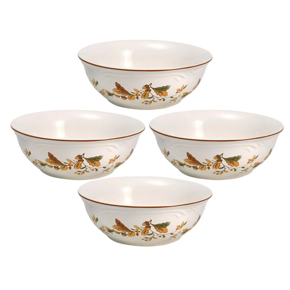 Autumn Berry Set of 4 Soup Cereal Bowls