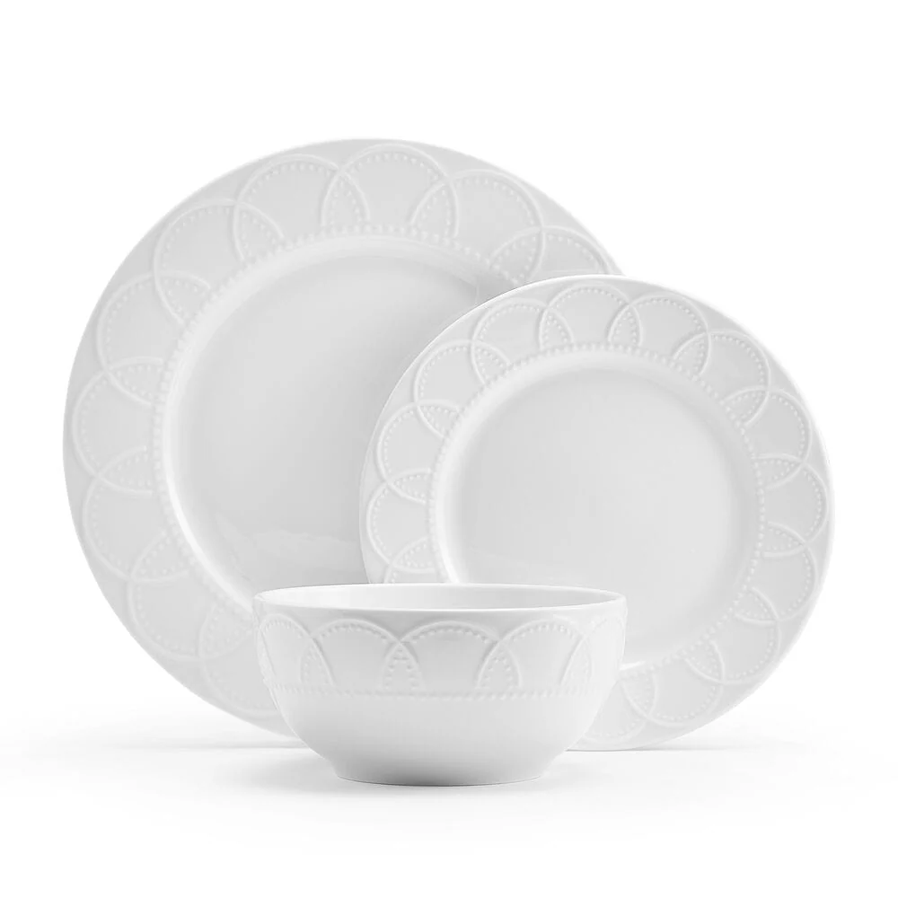 Jules 12 Piece Dinnerware Set, Service for 4