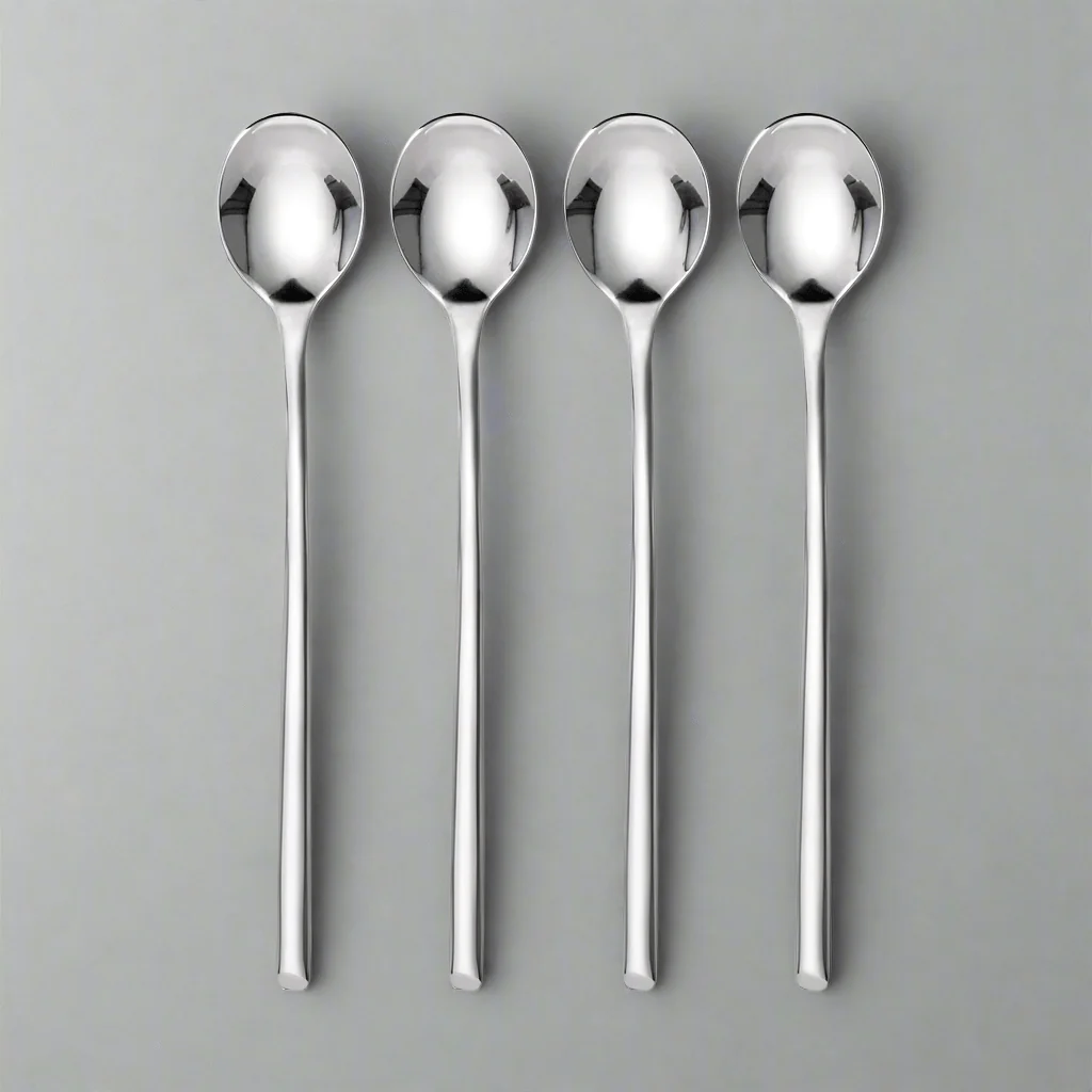 Wave Set of 4 Beverage Spoons