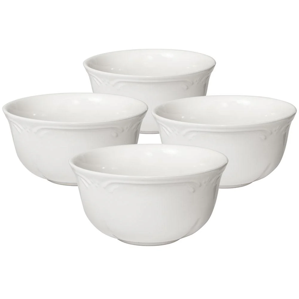 Filigree® Set of 4 Deep Soup Cereal Bowls