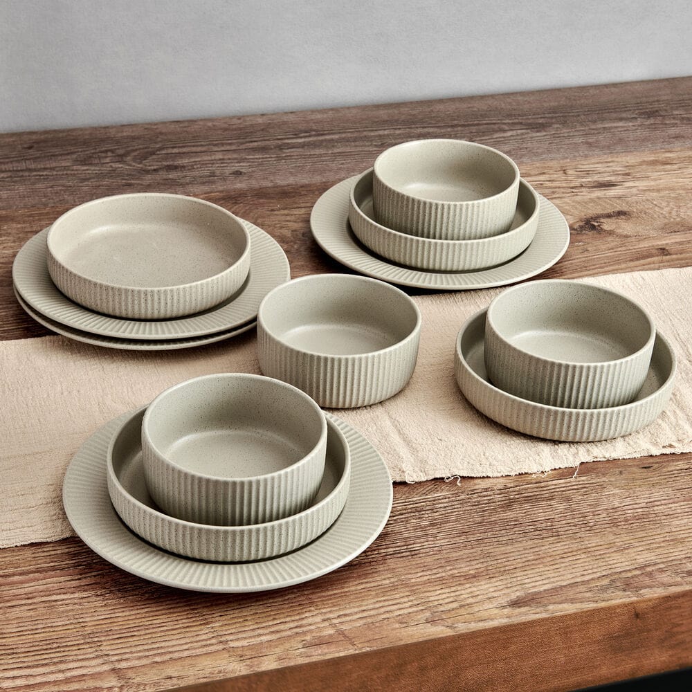 Tranquility 12 Piece Dinnerware Set, Service for 4