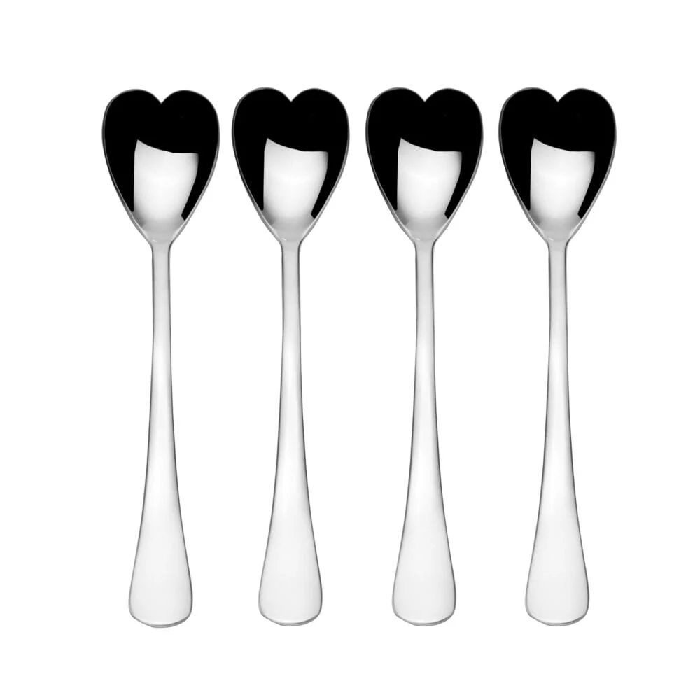 Irresistible Set of 4 Ice Cream Spoons