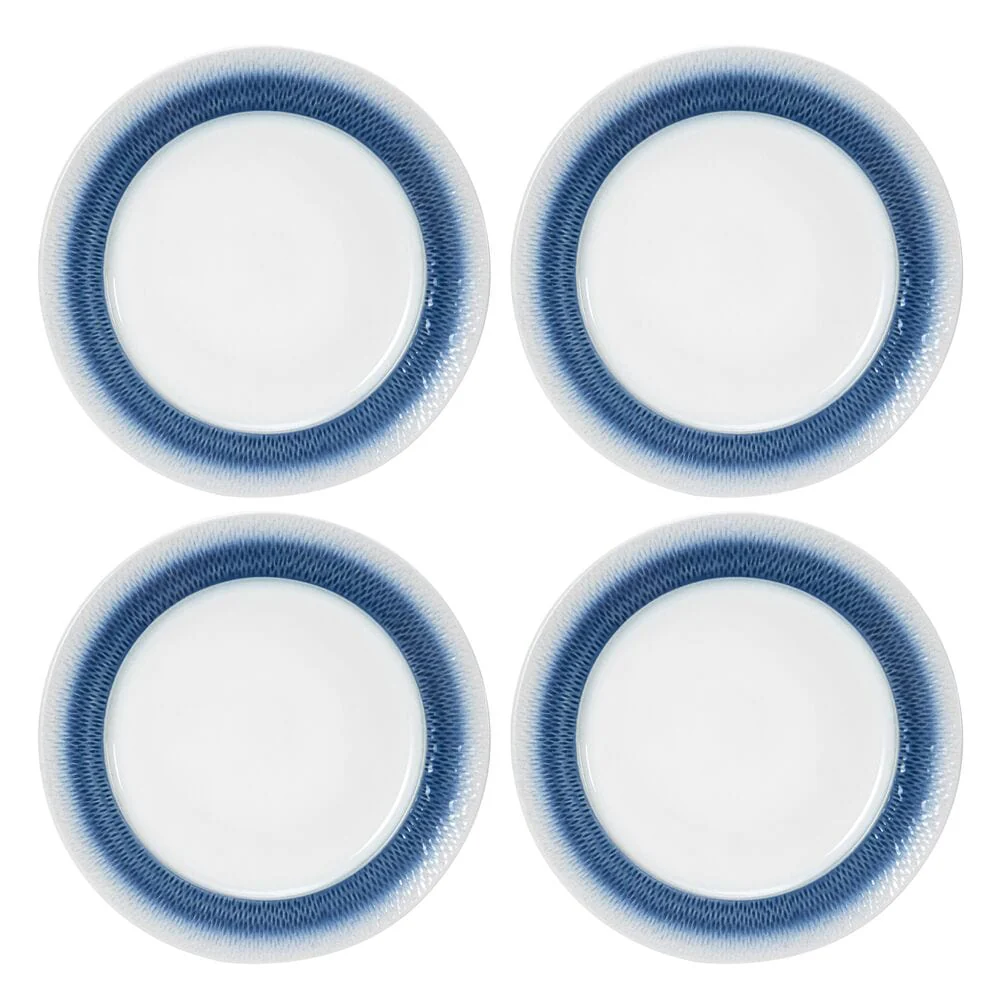 Eclipse Blue 16 Piece Dinnerware Set, Service for 4