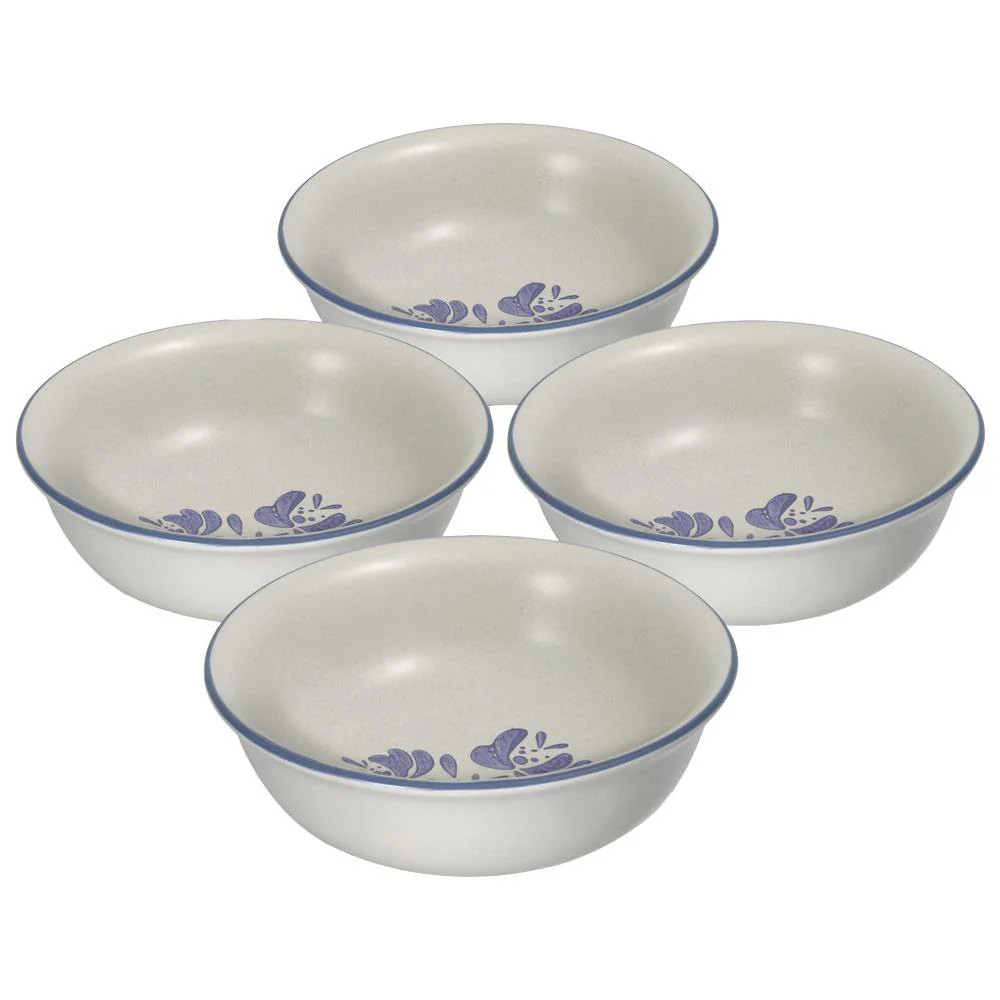 Yorktowne Set of 4 Super Soup Cereal Bowls