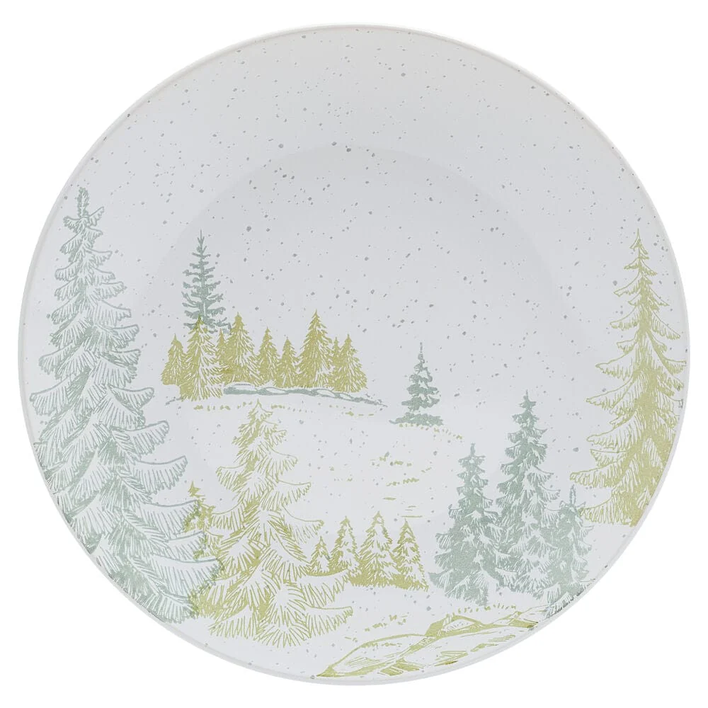 Tranquil Trails 12 Piece Dinnerware Set, Service for 4