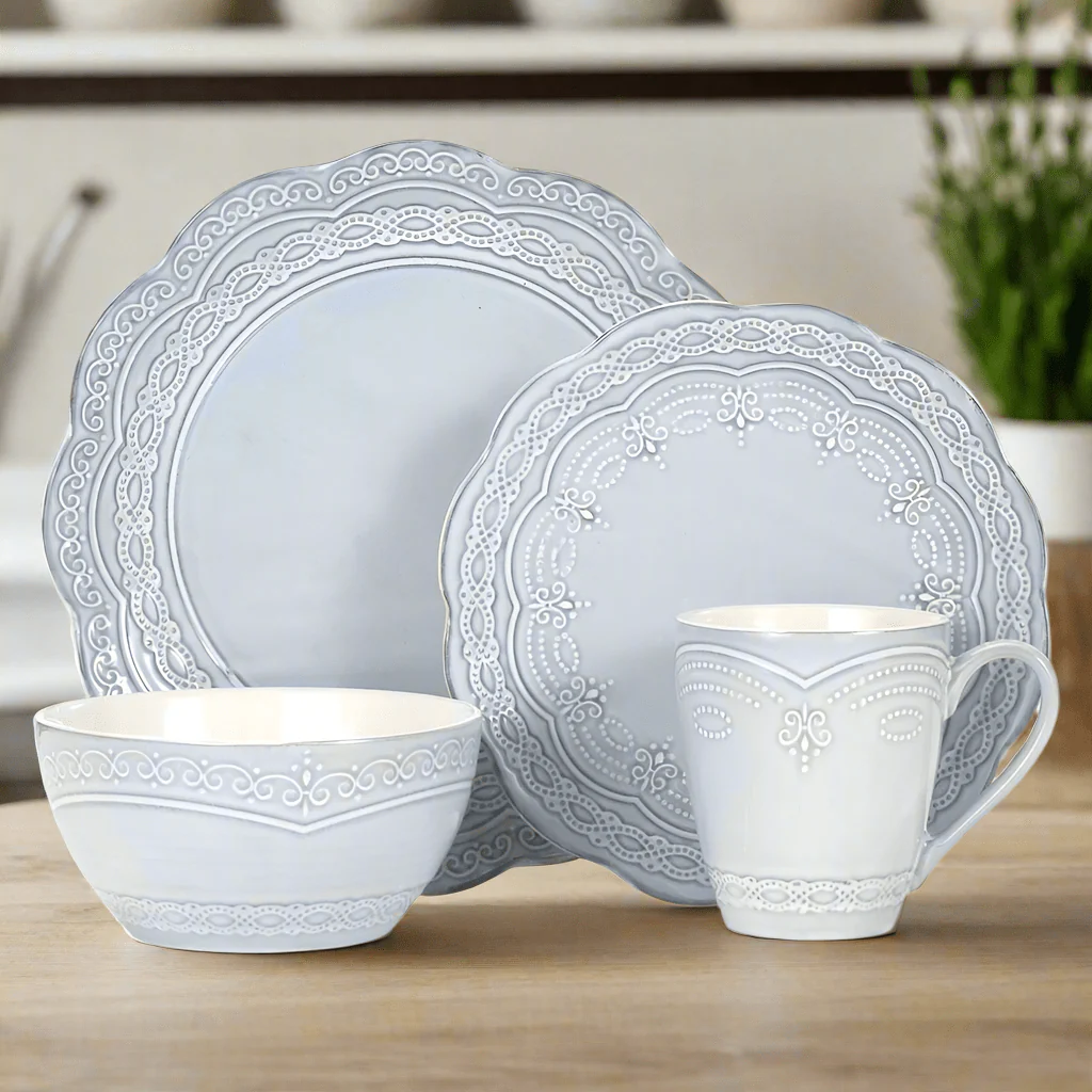 Serephina 16 Piece Dinnerware Set, Service for 4