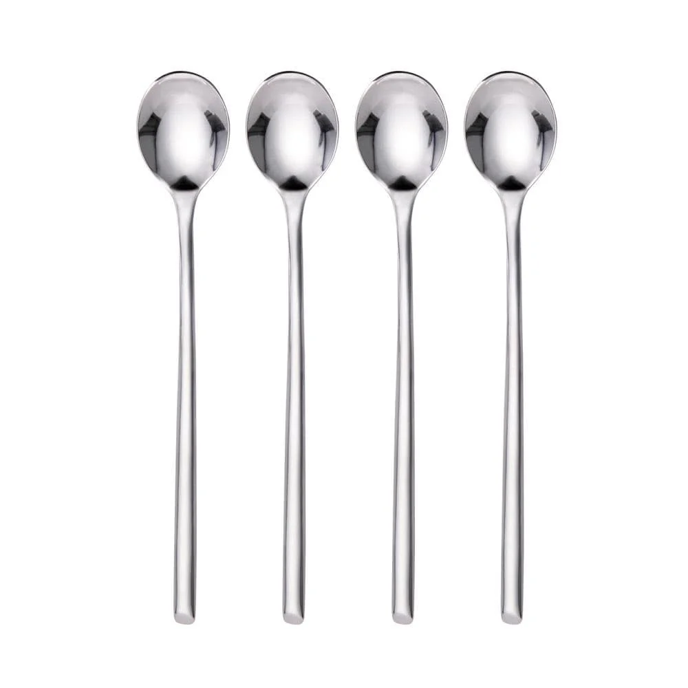 Wave Set of 4 Beverage Spoons
