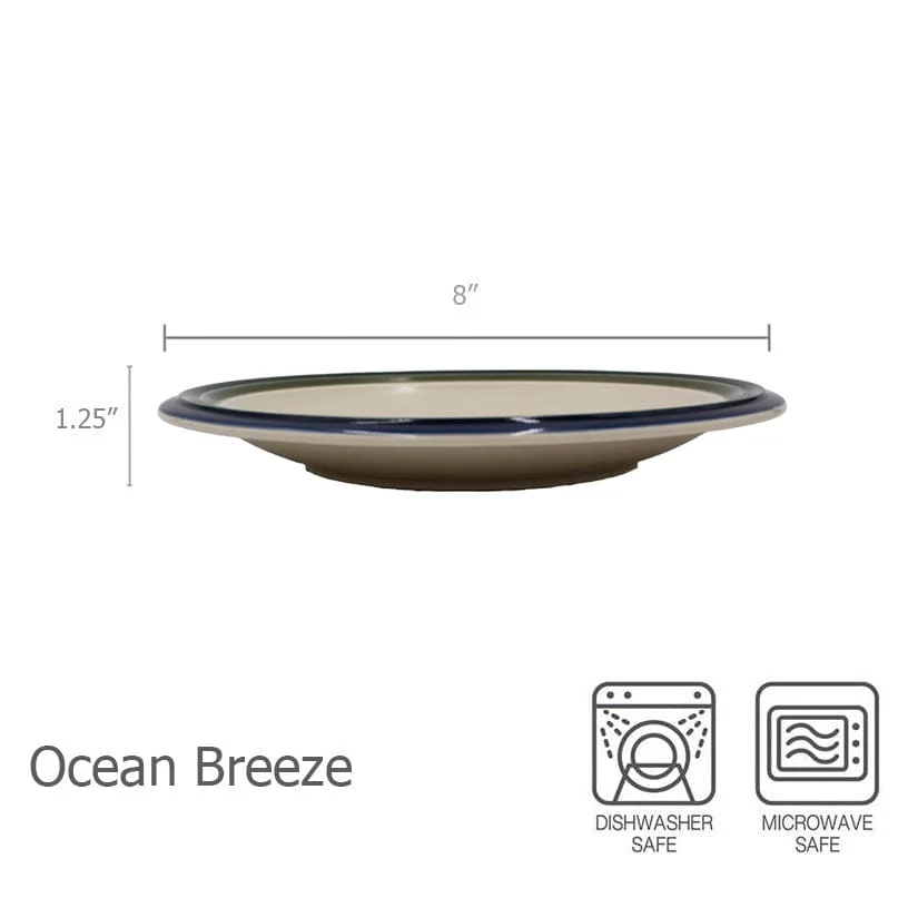 Ocean Breeze Set of 4 Salad Plates