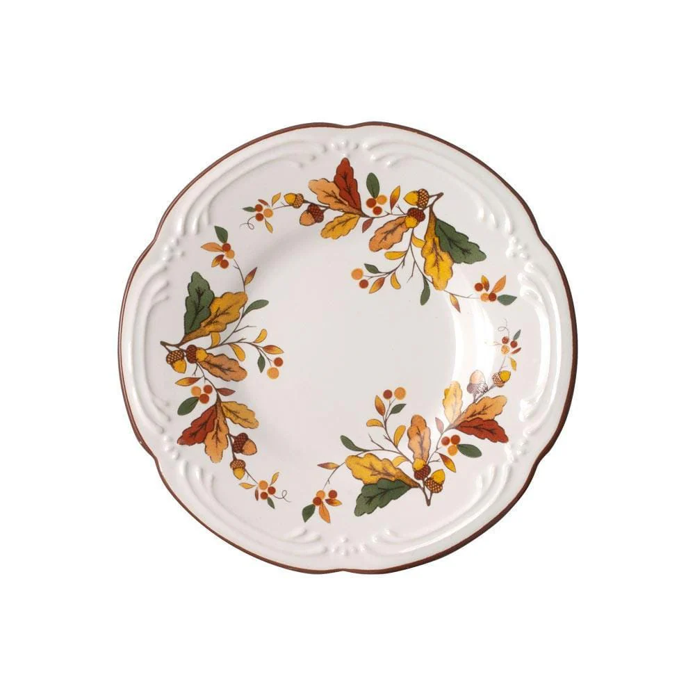 Autumn Berry Set of 8 Appetizer Plates