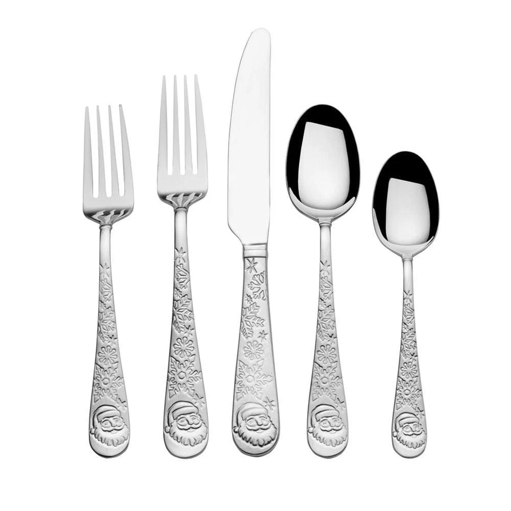 Santa 20 Piece Flatware Set, Service for 4