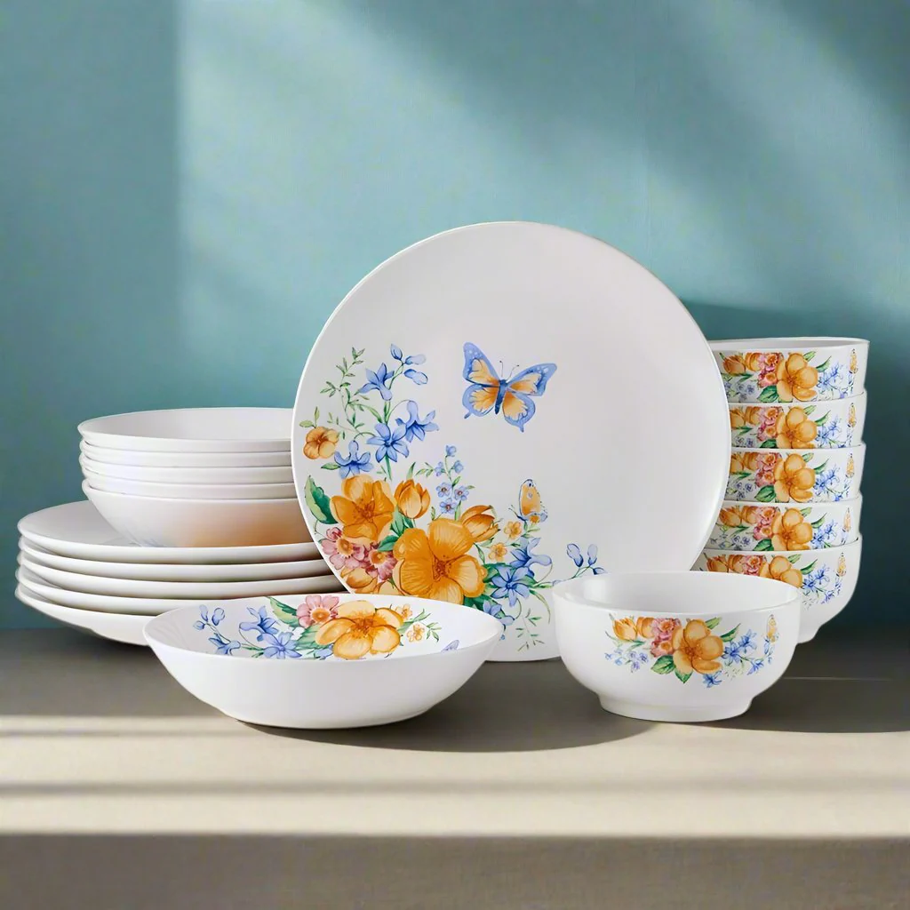 Anna 18 Piece Dinnerware Set, Service for 6
