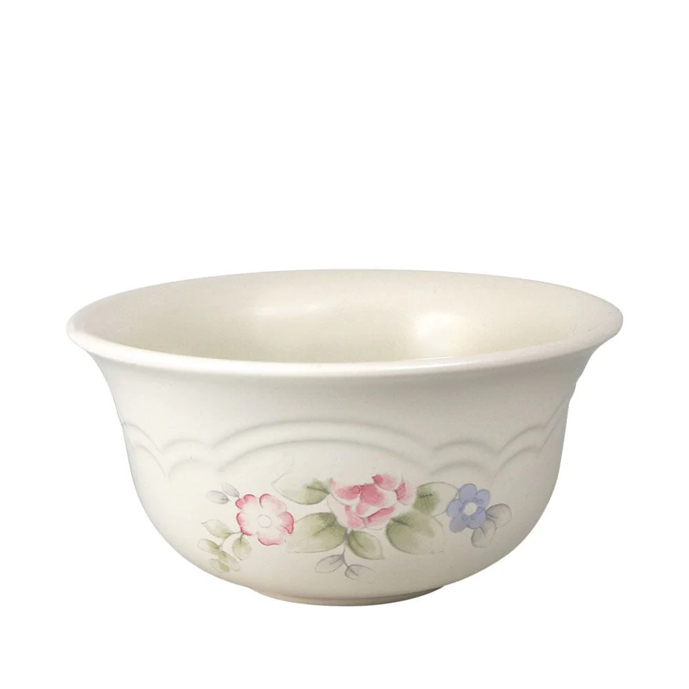 Tea Rose Set of 4 Deep Soup Cereal Bowls