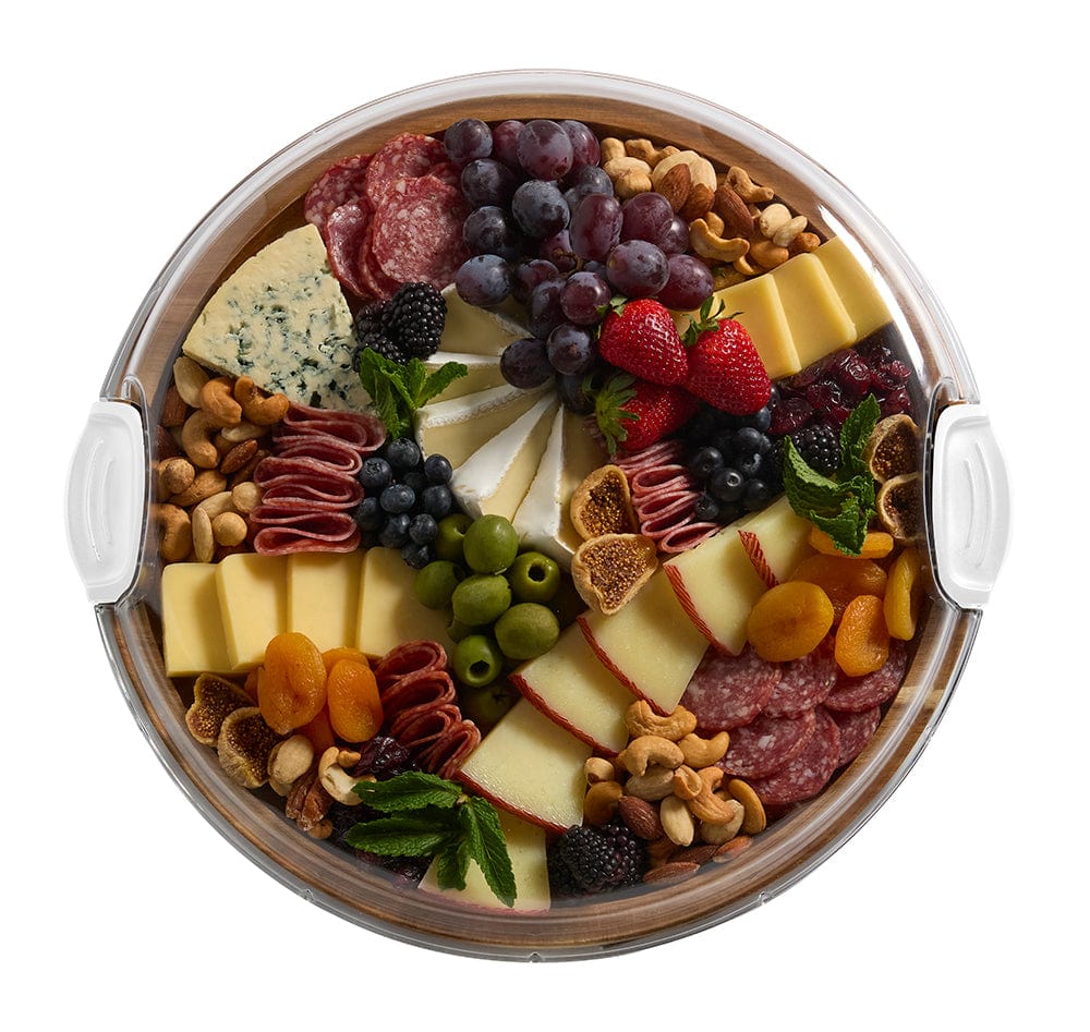 Farberware Build-A-Board ™ Cutting Board with Clear Locking Lid, 14 IN Round