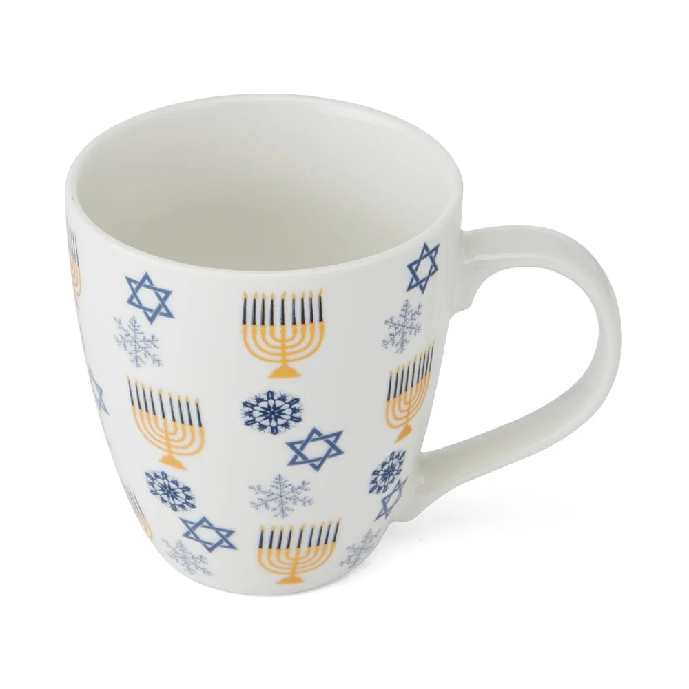 Holiday Hanukkah Icons Mug
