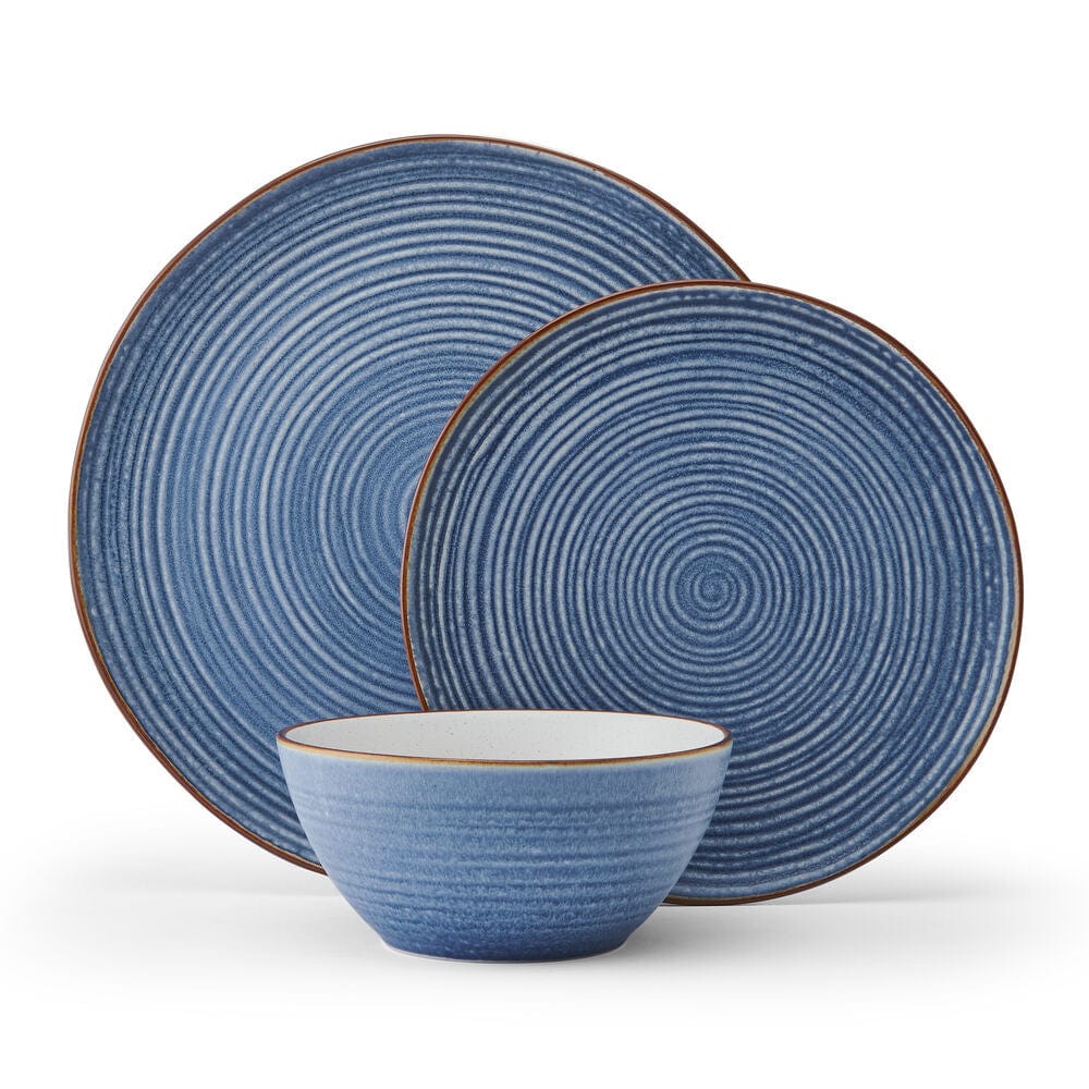 Rowan Blue 12 Piece Set, Service for 4