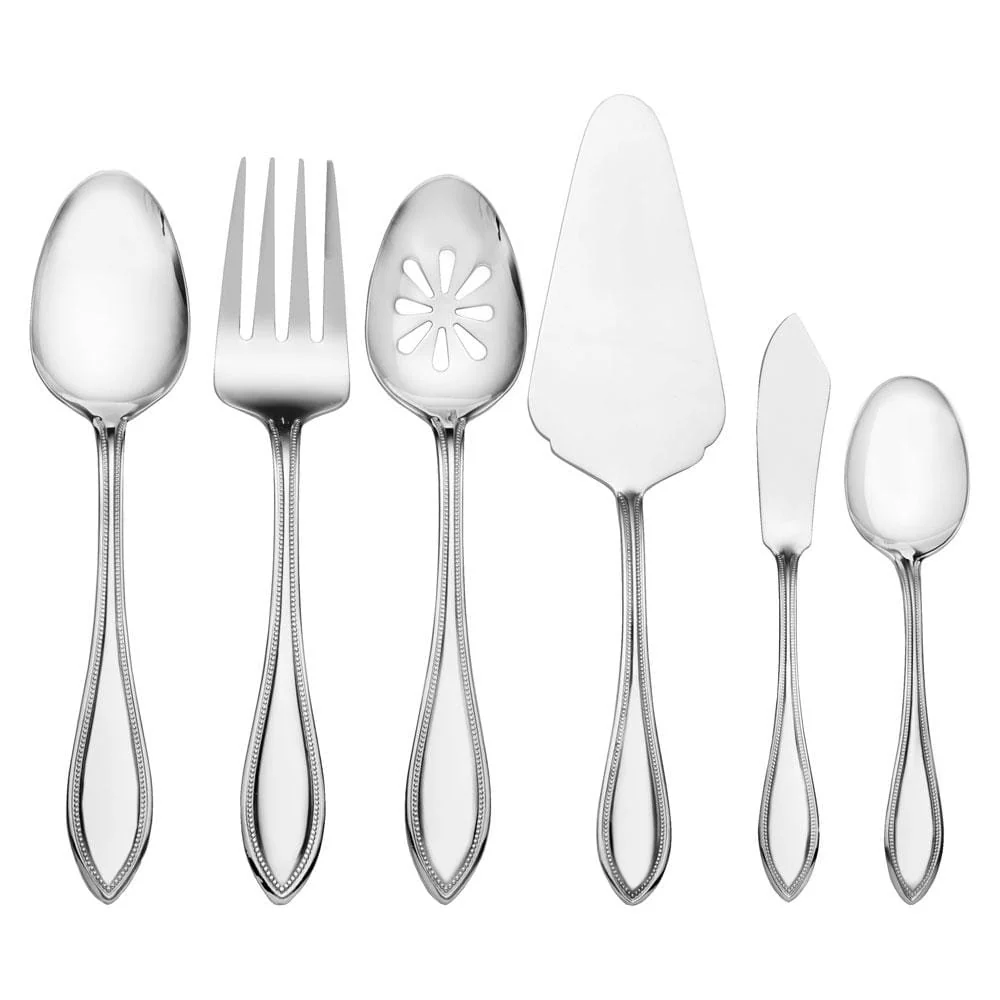 American Bead 53 Piece Flatware Set, Service for 8