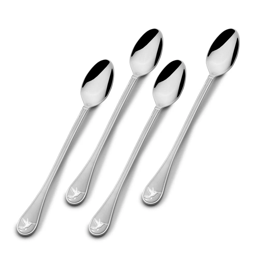 Hummingbird Set of 4 Long Handled Spoons