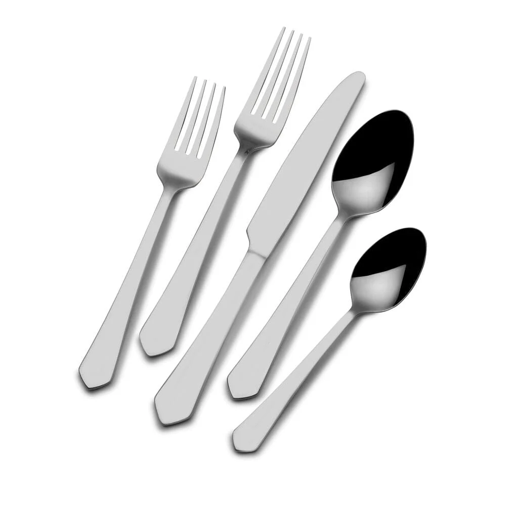 Almond 20 Piece Flatware Set, Service for 4