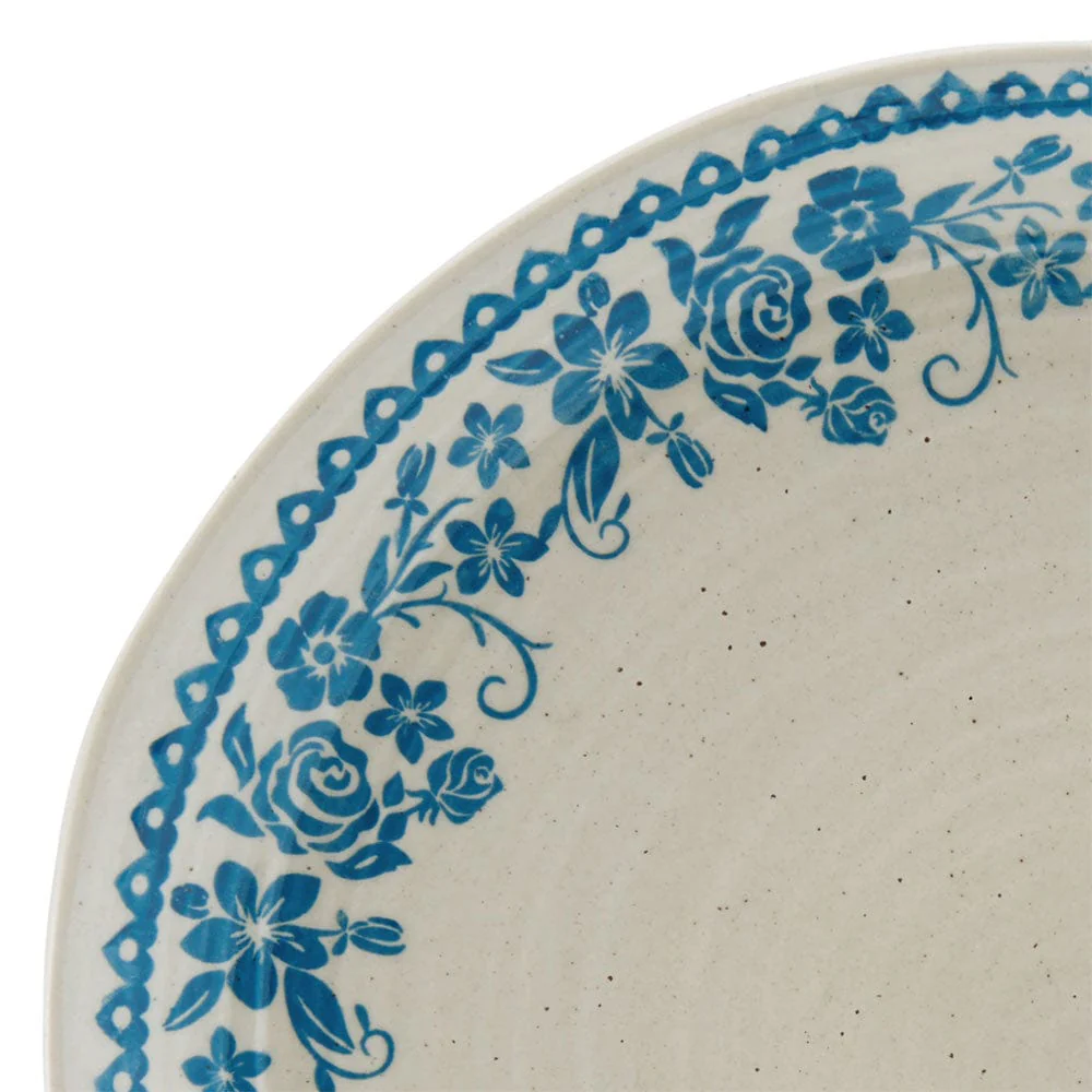 Hayden Blue 12 Piece Dinnerware Set, Service for 4