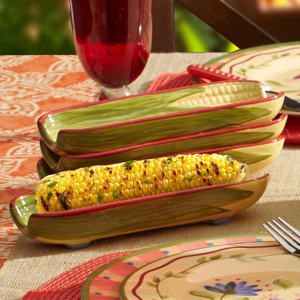 Napoli Set of 4 Corn Dishes