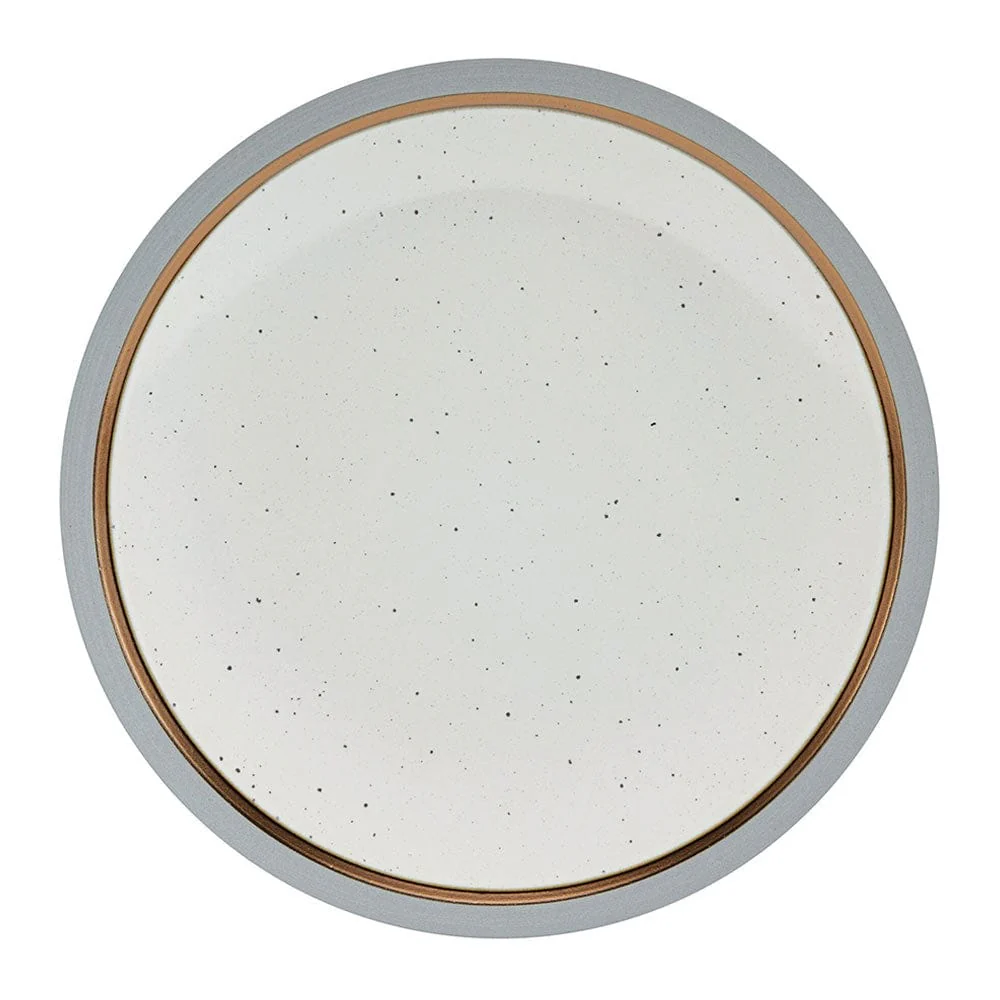 Ezra Grey 16 Piece Dinnerware Set, Service for 4