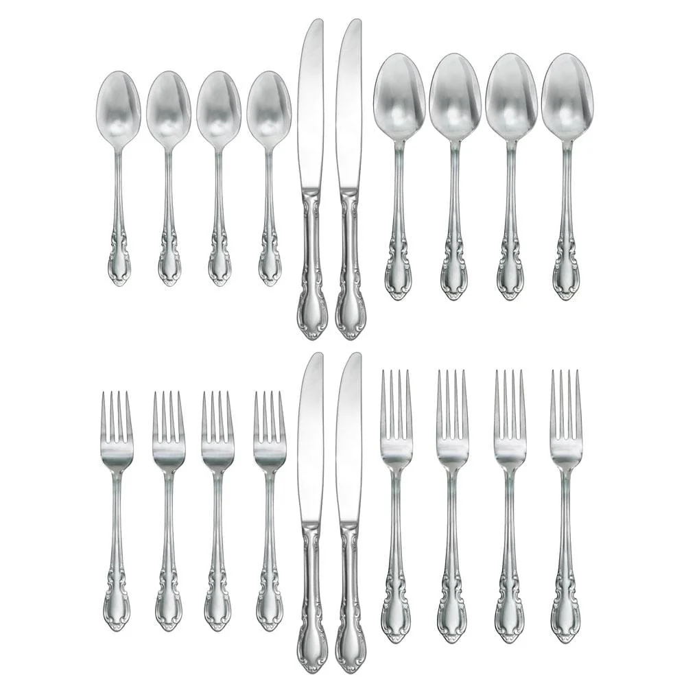 Vienna 20 Piece Flatware Set, Service for 4