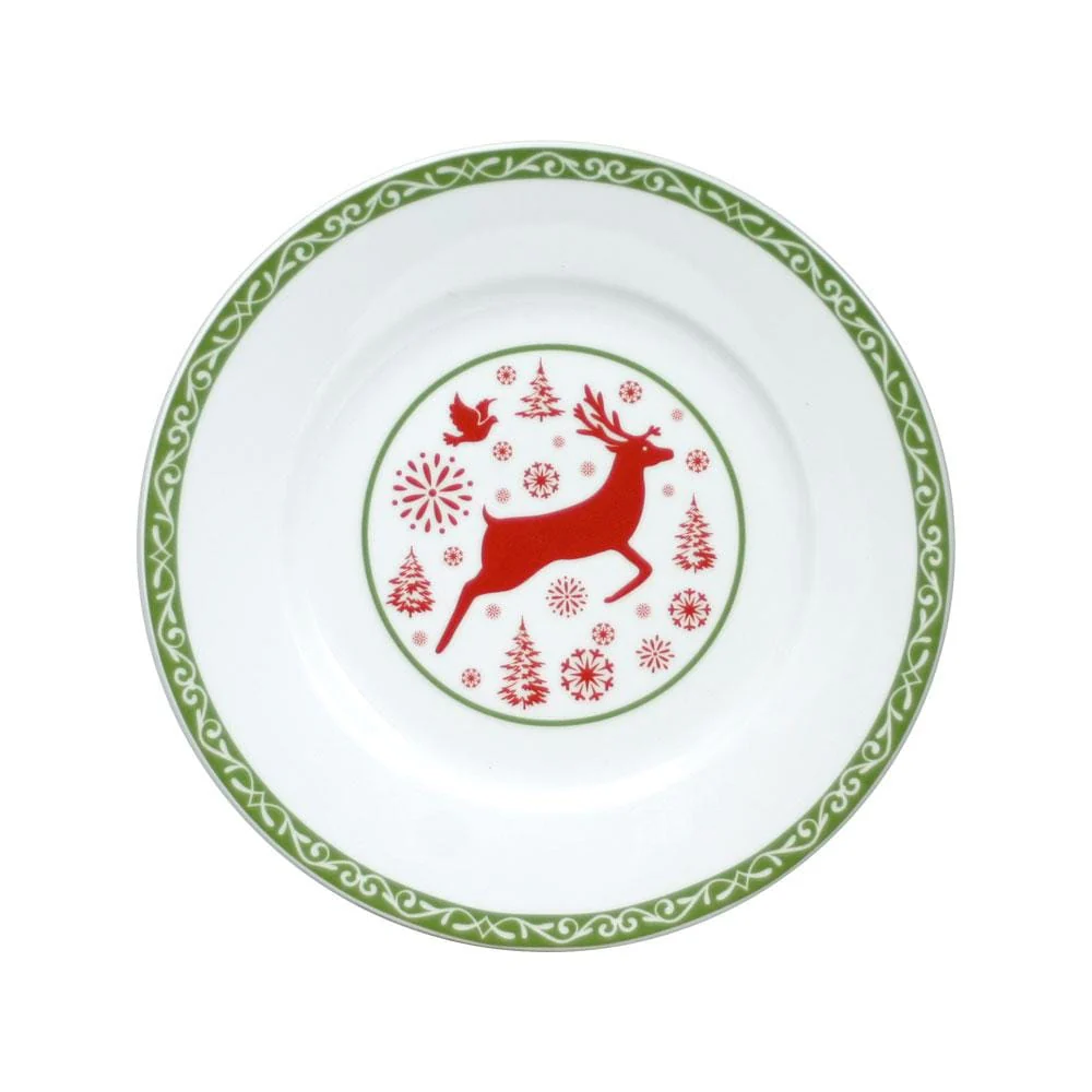 Dancing Snowflakes Dinnerware Set