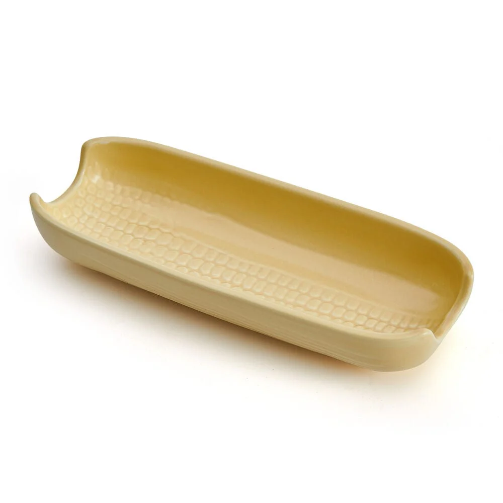 Callie Yellow Set of 4 Corn Dishes