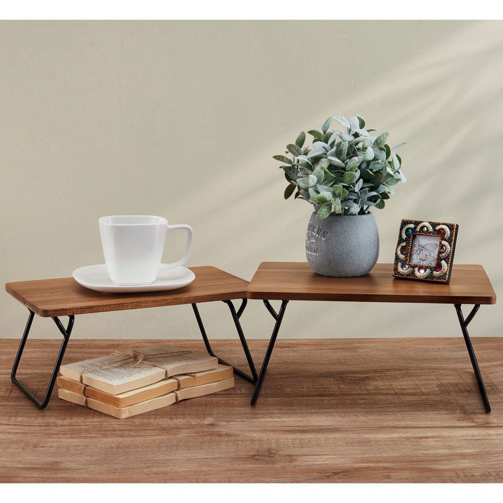 Woodford Set of 2 Shelf Organization Trays