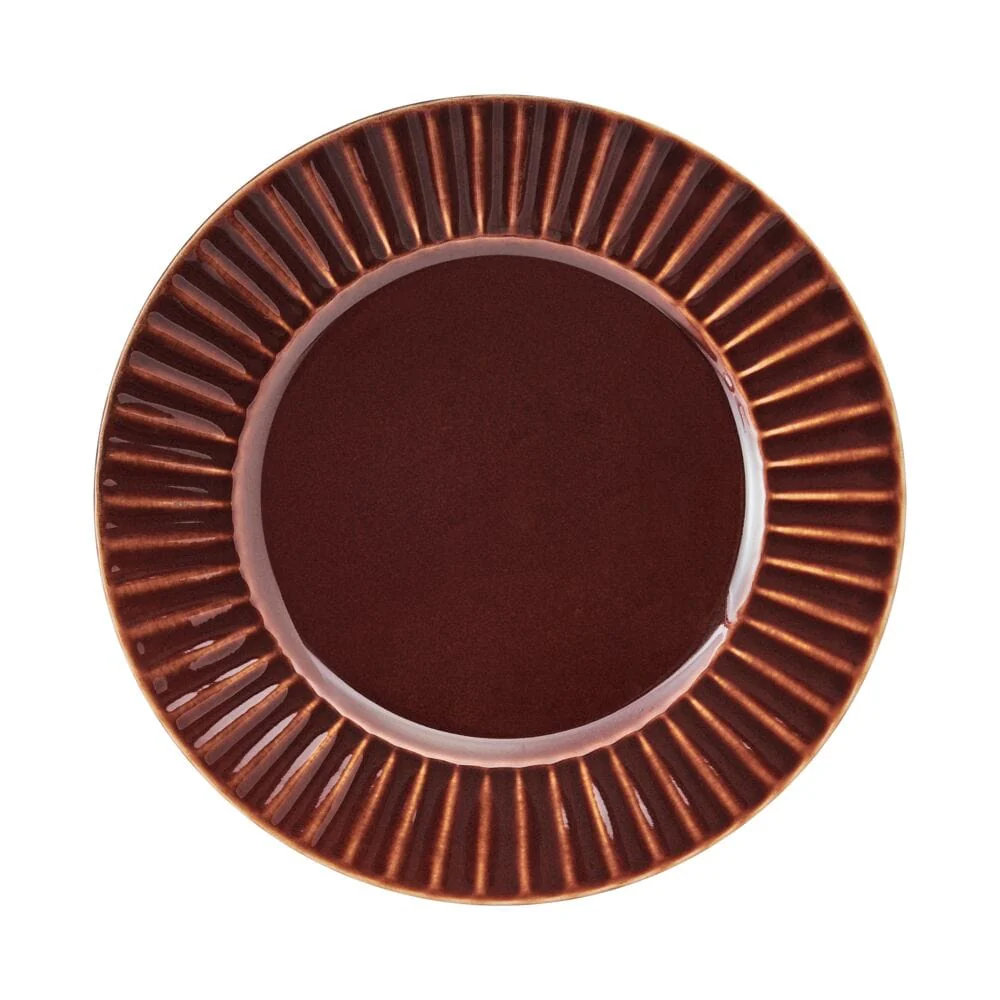 Dannie Red 12 Piece Dinnerware Set, Service for 4