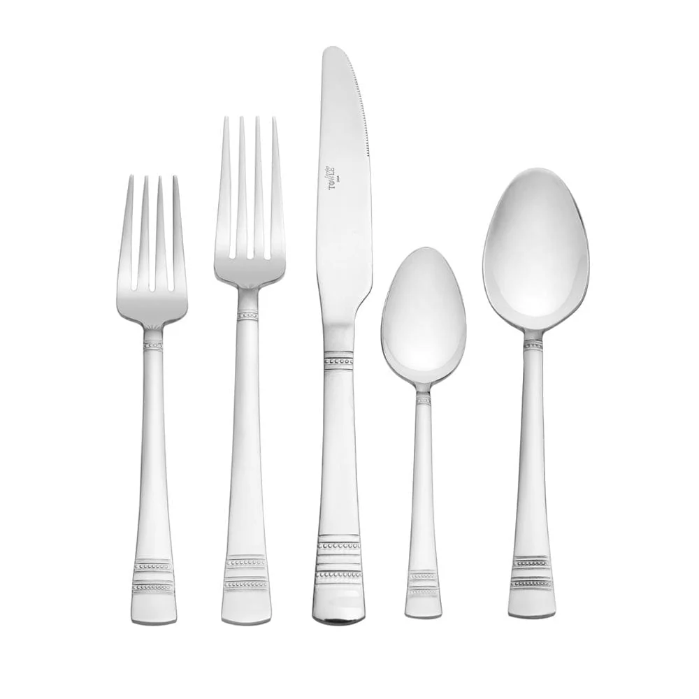 Kensington 20 Piece Flatware Set, Service for 4
