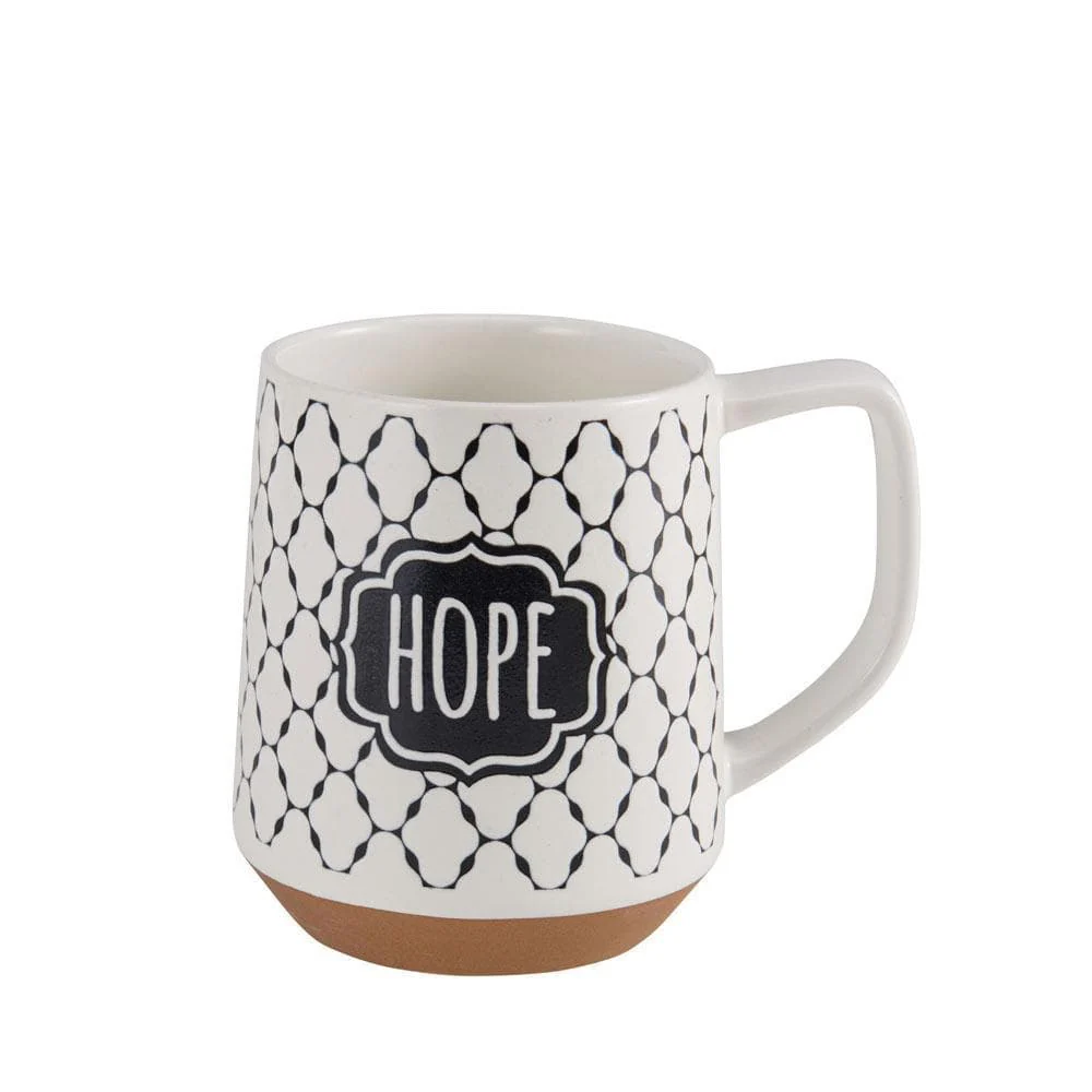 Sentiment Lattice Set of 6 Mugs, Assorted
