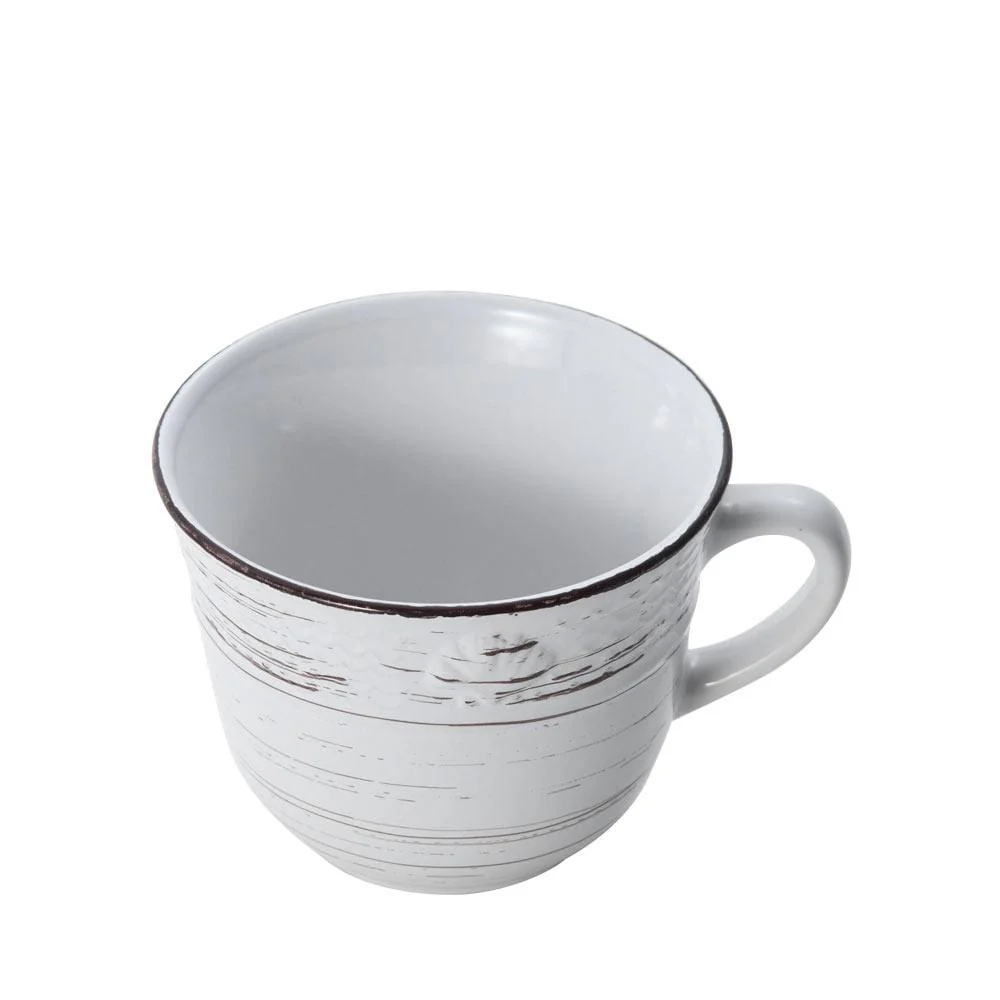 Trellis Coastal White Mug